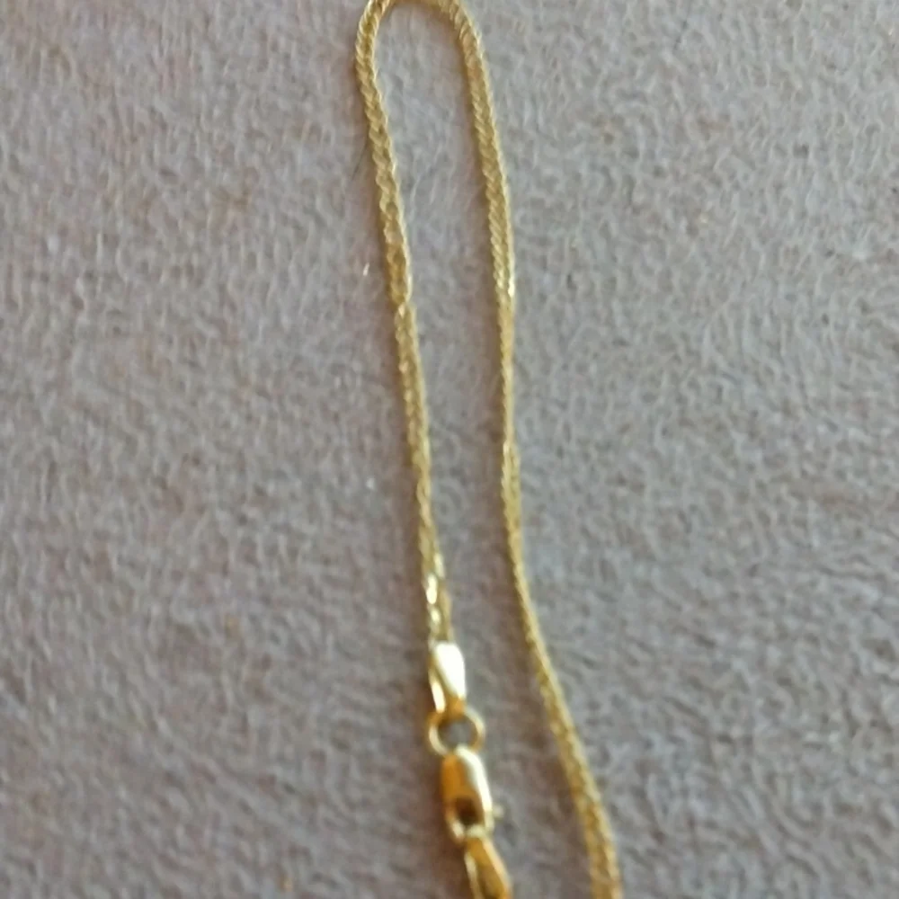 Stamped 10K Gold Bracelet